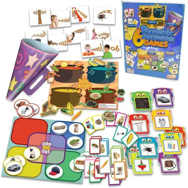 Alt view image 5 of 6 - JUNIOR LEARNING 6 PHONEMIC AWARENESS GAMES