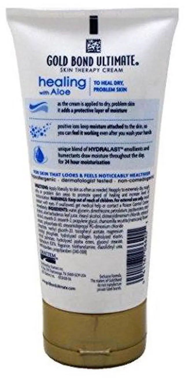 Alt view image 4 of 8 - Gold Bond Ultimate Healing with Aloe Skin Therapy Cream - 5.5 oz