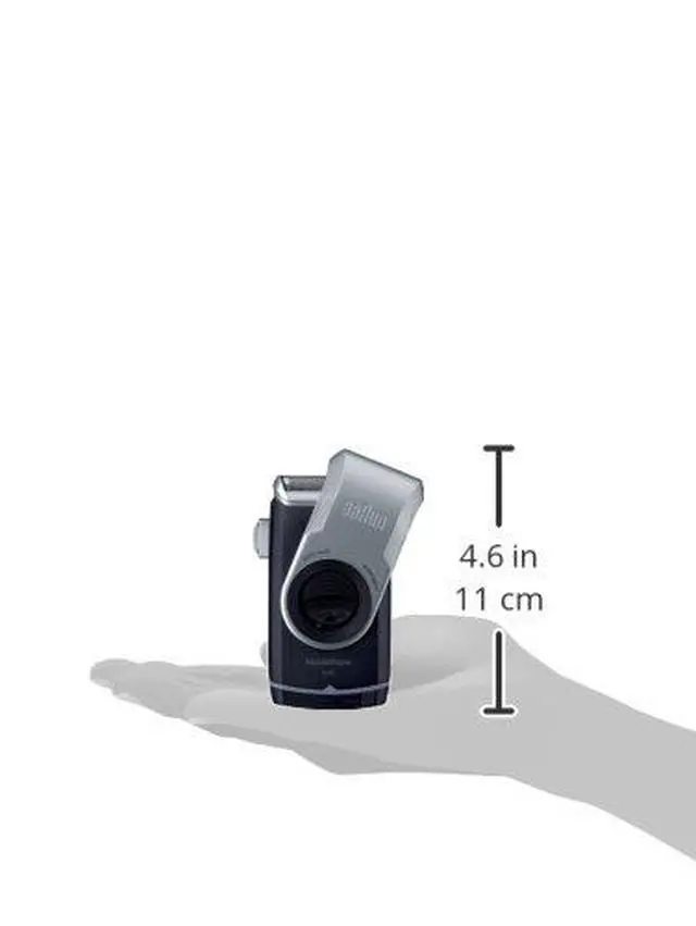 Alt view image 7 of 7 - Procter and Gamble 10069055857912 Braun Mobile Shaver Silver M90