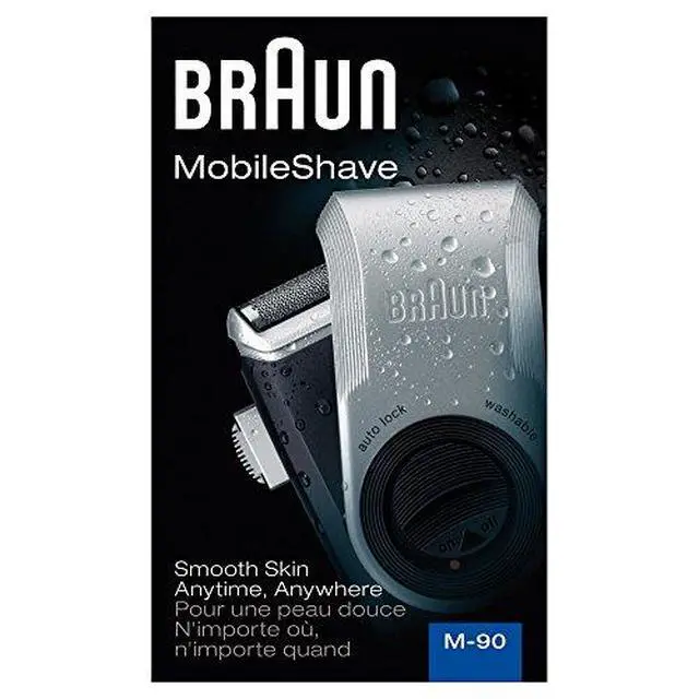 Alt view image 6 of 7 - Procter and Gamble 10069055857912 Braun Mobile Shaver Silver M90