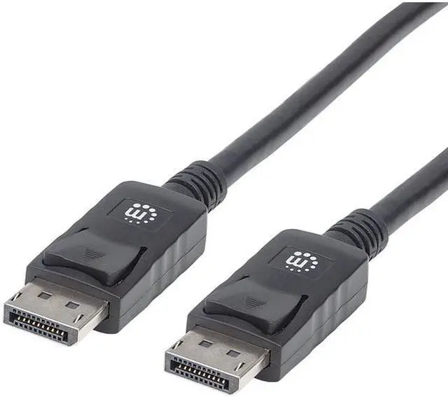 Alt view image 7 of 10 - manhattan 6.6 ft. DisplayPort Monitor Cable