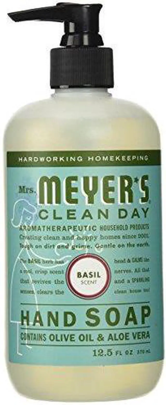 Alt view image 4 of 15 - Mrs. Meyer's Liquid Hand Soap - Basil - 12.5 oz Liquid Hand Soap (Pack of 1)