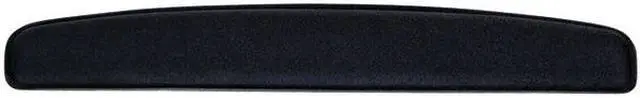 Alt view image 12 of 18 - Allsop Memory Foam Wrist Rests 2 7/8" x 18" x 1 Black 30205
