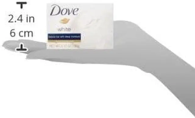 Alt view image 5 of 15 - White Moisturizing Cream Beauty Bar for Unisex By Dove, 3.15 Ounce