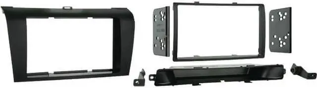 Alt view image 6 of 8 - Metra 95-7504 METRA Double DIN Installation Kit