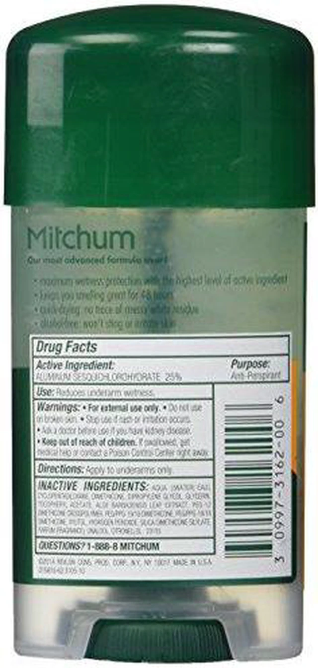 Alt view image 6 of 11 - Mitchum Anti-Perspirant & Deodorant Clear, Gel, Sport, 2.25 oz (63 g)