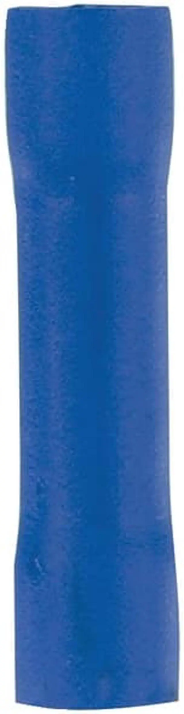 Alt view image 6 of 6 - Install Bay Bvbc Vinyl Butt Connector ,Blue; 16-14 Gauge; 100 Per Bag