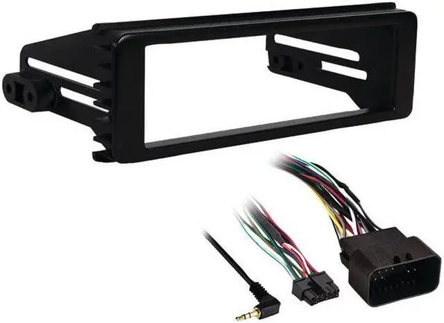 Alt view image 2 of 6 - Metra 99-9600 Single DIN Stereo Dash Kit for Select 1996-2013 Harley Davidson