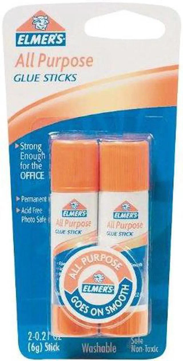 Alt view image 2 of 2 - Elmer's All-Purpose Glue Sticks 2/Pkg-.21oz