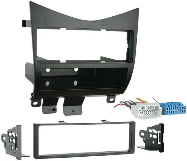 Alt view image 12 of 18 - Metra '03-'07 Honda Accord Lower Dash Mount Radio Install Kit 99-7862