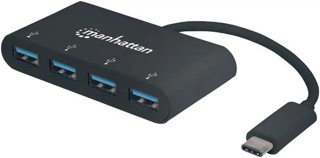Alt view image 3 of 20 - USB-C DOCK/HUB 4X USB-A-