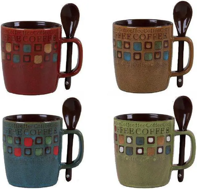 Main image of Gibson 78757.08 13oz Mr. Coffee Cafe Americano Mug Set