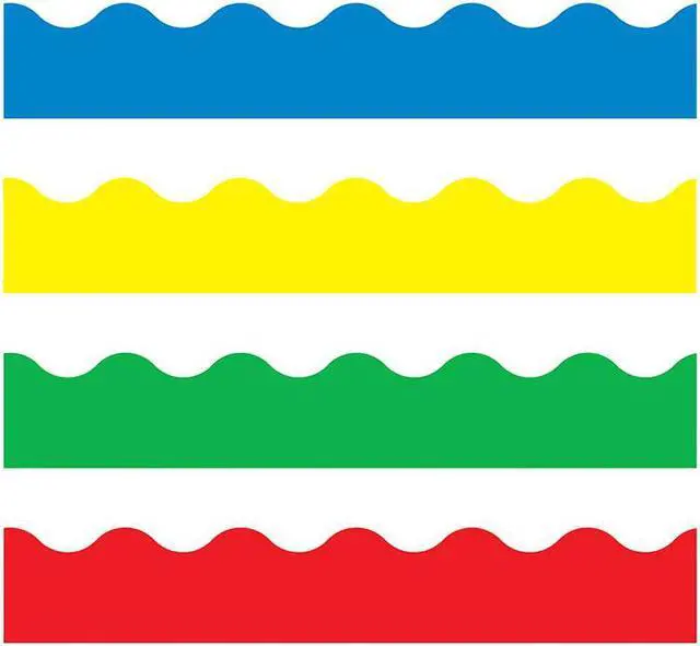 Alt view image 3 of 15 - Trend Terrific Trimmers Border Variety Pack 2 1/4 x 39 Assorted Colors 48/Set