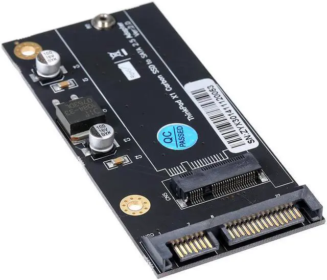 Alt view image 4 of 5 - 20+6 Pin SSD to SATA 2.5" Adapter Card Converter For Lenovo Thinkpad X1 Carbon