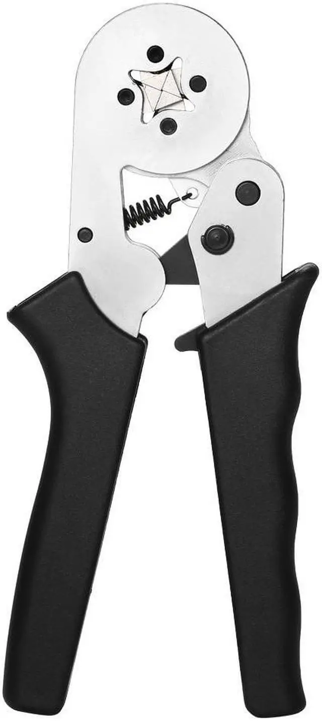 Alt view image 3 of 6 - Multi-functional Self-adjustable Wire Crimpers Crimping Pliers Crimp Tool with 1200pcs Insulated Wiring Terminals Kit