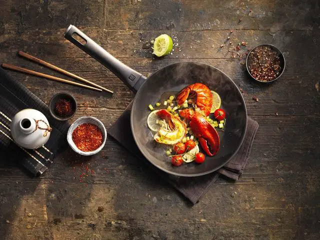 Alt view image 6 of 7 - ZWILLING Madura Plus Forged 8-inch Nonstick Fry Pan