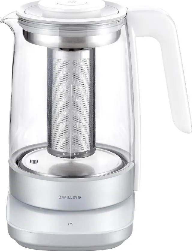 Main image of ZWILLING Enfinigy Glass Kettle, Tea Kettle, Silver