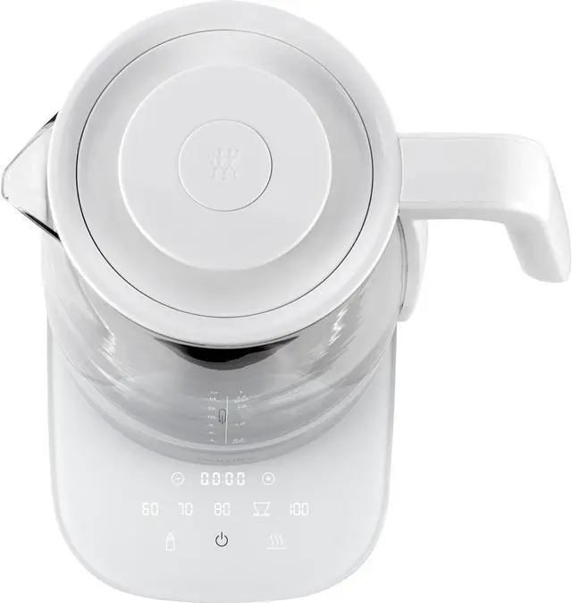 Alt view image 4 of 7 - ZWILLING Enfinigy Glass Kettle, Tea Kettle, Silver