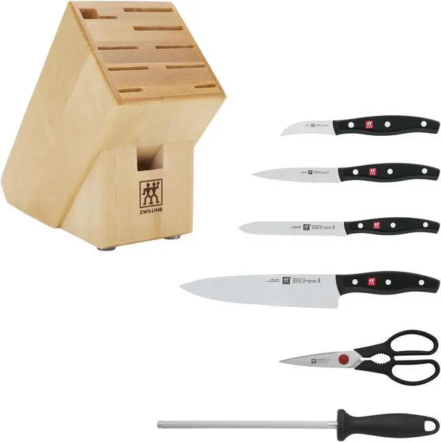 Alt view image 13 of 13 - Henckels Twin Signature - 7 PC Knife Block Set