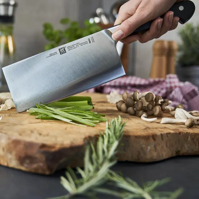 Alt view image 2 of 6 - ZWILLING Pro 7-inch Chinese Chef's Knife Vegetable Cleaver
