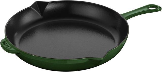 HENCKELS Enameled Cast Iron Skillets Frypan Set, 2-piece