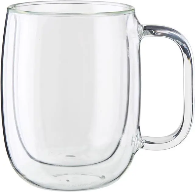 Alt view image 2 of 5 - ZWILLING Sorrento Plus 8-pc Double-Wall Glass Coffee Mug Set