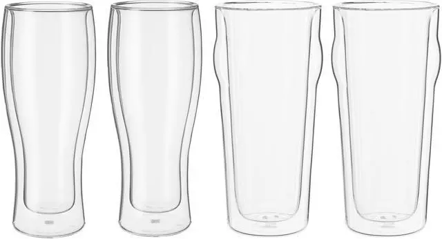 Alt view image 2 of 4 - ZWILLING Sorrento 4-pc Double-Wall Pint & Pilsner Glass Set