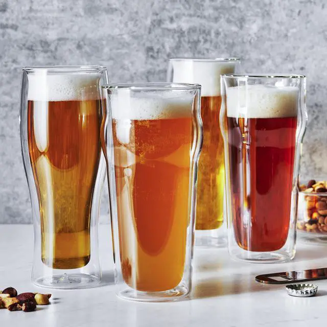 Alt view image 3 of 4 - ZWILLING Sorrento 4-pc Double-Wall Pint & Pilsner Glass Set