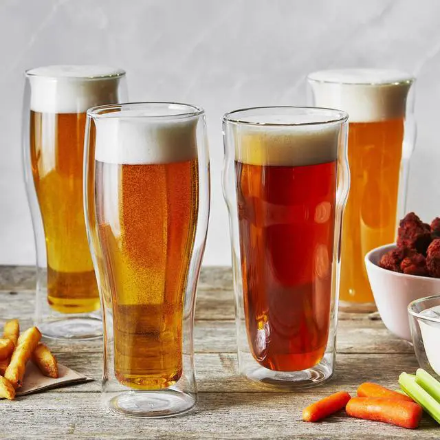 Alt view image 4 of 4 - ZWILLING Sorrento 4-pc Double-Wall Pint & Pilsner Glass Set