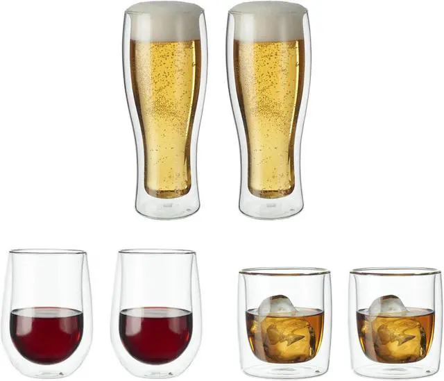 Main image of ZWILLING Sorrento 6-pc Double-Wall Entertaining Glassware Set
