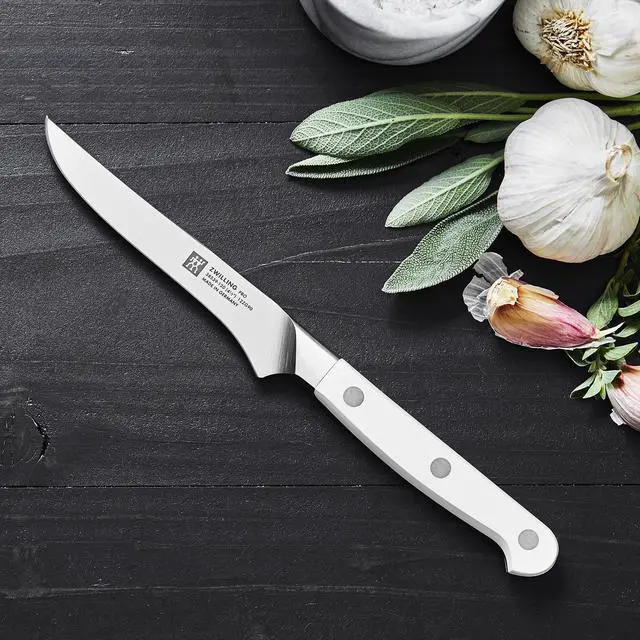 Alt view image 5 of 7 - ZWILLING Pro Le Blanc 4-pc Steak Knife Set