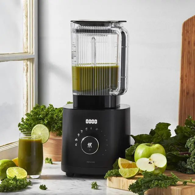 Alt view image 2 of 6 - ZWILLING Enfinigy Power Blender, Piranha Teeth Winglet Blade for Shakes, Smoothies, Ice Cream and more, Black