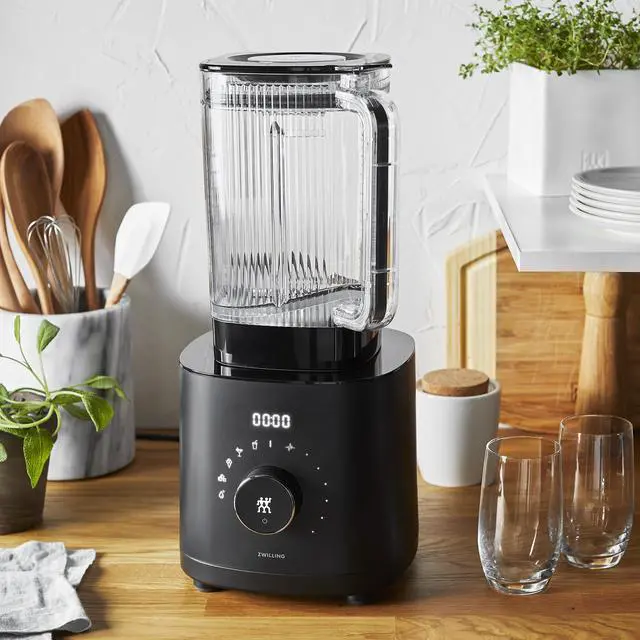 Alt view image 4 of 6 - ZWILLING Enfinigy Power Blender, Piranha Teeth Winglet Blade for Shakes, Smoothies, Ice Cream and more, Black