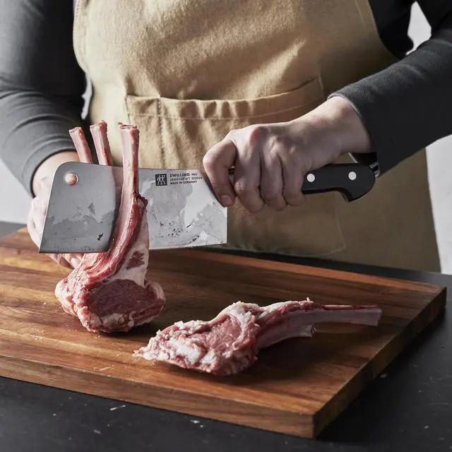 Alt view image 5 of 7 - ZWILLING Pro 6-inch Meat Cleaver