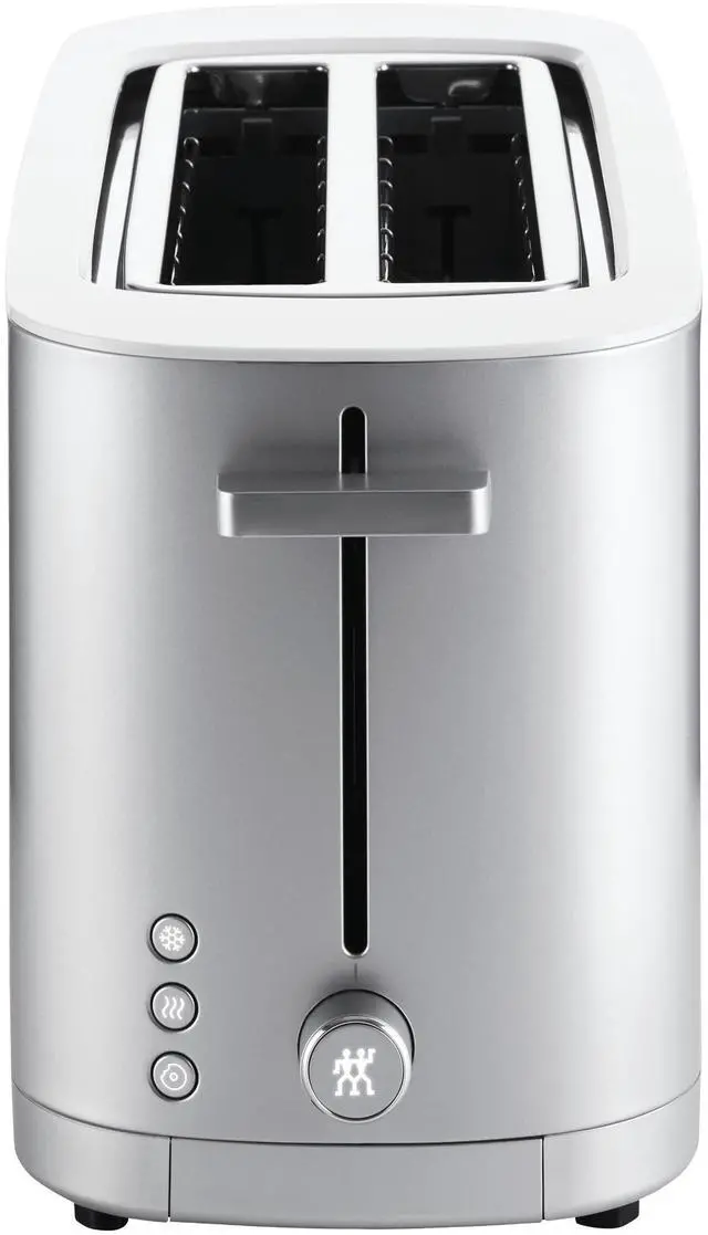 Alt view image 6 of 7 - ZWILLING Enfinigy, 4-Slice Long Slot Toaster, Extra Wide 1.5" Slot for Bagels and Toast, Silver
