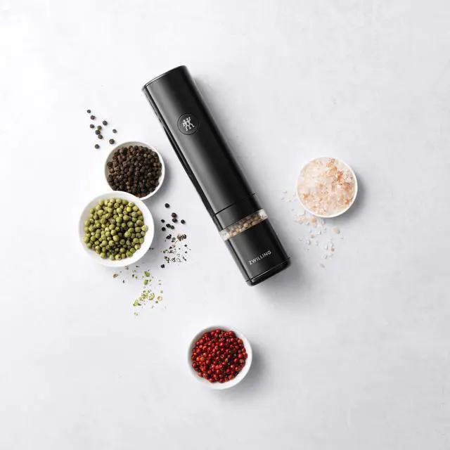 Alt view image 2 of 7 - ZWILLING Enfinigy Electric Salt/Pepper Mill - Black