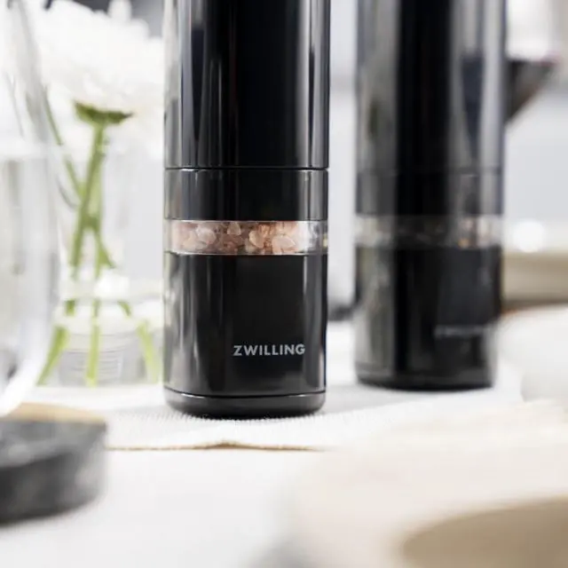 Alt view image 5 of 7 - ZWILLING Enfinigy Electric Salt/Pepper Mill - Black