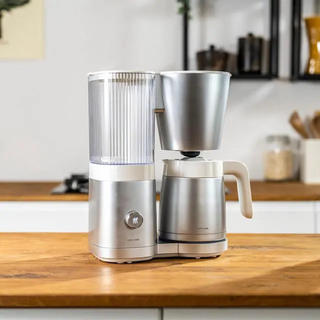 Alt view image 6 of 7 - ZWILLING Enfinigy Drip Coffee Maker with Thermo Carafe 10 Cup, Awarded the SCA Golden Cup Standard, Silver