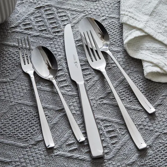 Alt view image 5 of 6 - Henckels Lani Flatware Set, 65-Piece, Silver
