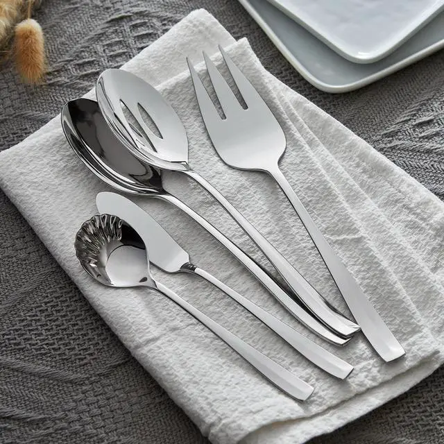 Alt view image 6 of 6 - Henckels Lani Flatware Set, 65-Piece, Silver