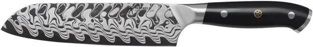 Main image of Henckels Compass Damascus 7-inch Santoku Knife