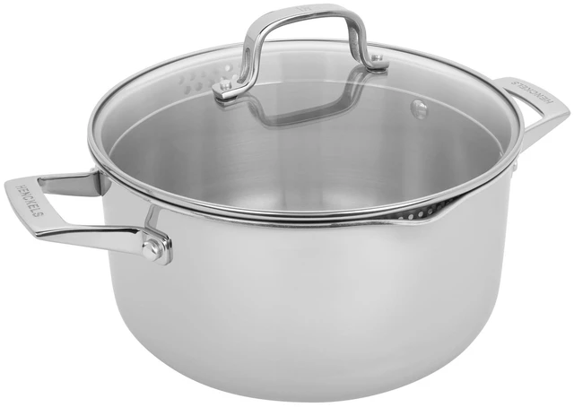 Main image of Henckels Clad H3 6-qt Stainless Steel Dutch Oven with Lid