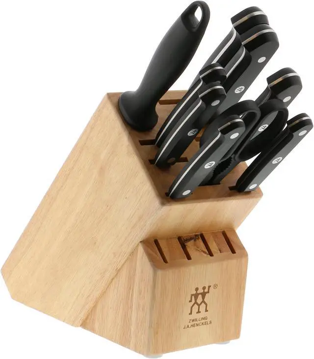 Alt view image 2 of 6 - ZWILLING Gourmet 10-pc Knife Block Set