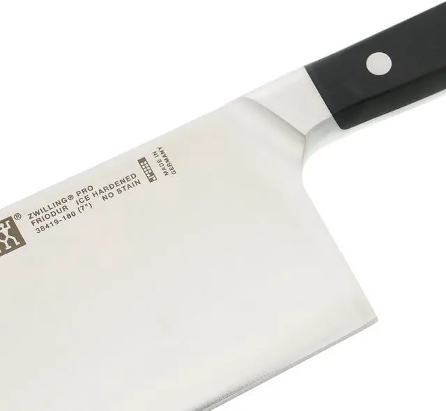 Alt view image 6 of 6 - ZWILLING Pro 7-inch Chinese Chef's Knife Vegetable Cleaver