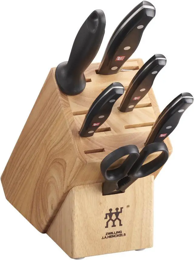 Alt view image 6 of 13 - Henckels Twin Signature - 7 PC Knife Block Set