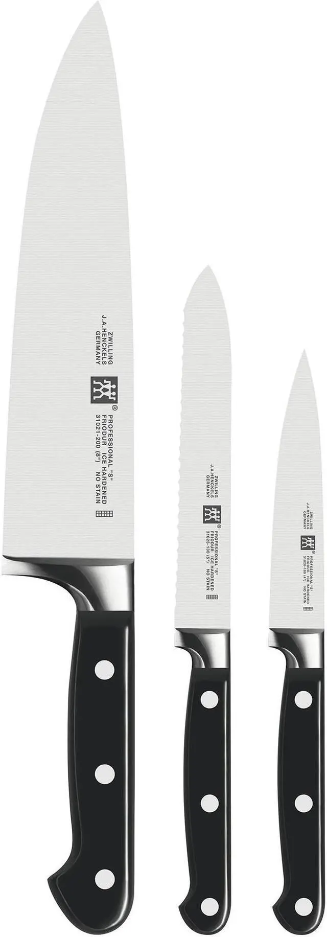 Main image of ZWILLING Professional "S" 3-pc Starter Knife Set