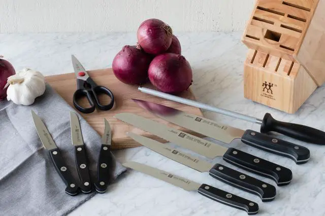 Alt view image 6 of 6 - ZWILLING Gourmet 10-pc Knife Block Set