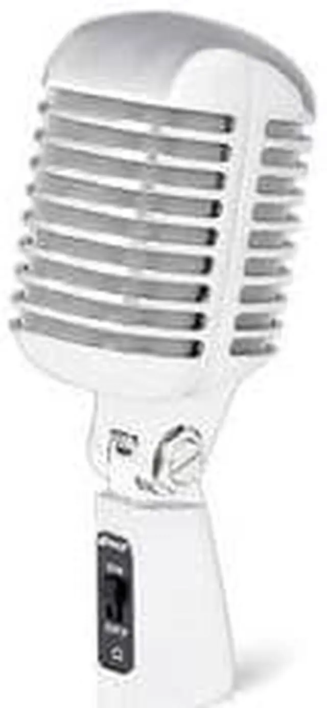 Alt view image 6 of 19 - PylePro - Classic Retro Vintage Style Dynamic Vocal Microphone with 16ft XLR Cable (Silver)