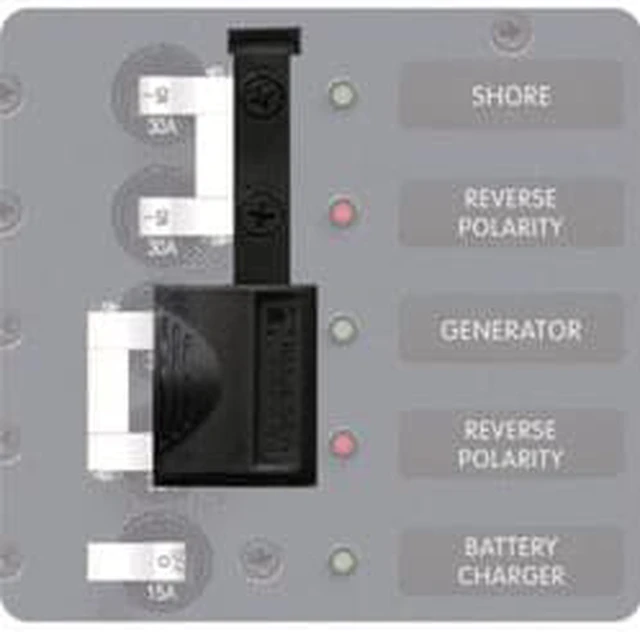 Alt view image 2 of 9 - Blue Sea AC A-Series Circuit Breaker Lockout Slide - 4125