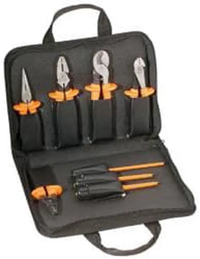 Alt view image 4 of 12 - KLEIN TOOLS 33526 Insulated Tool Set,8 pc.